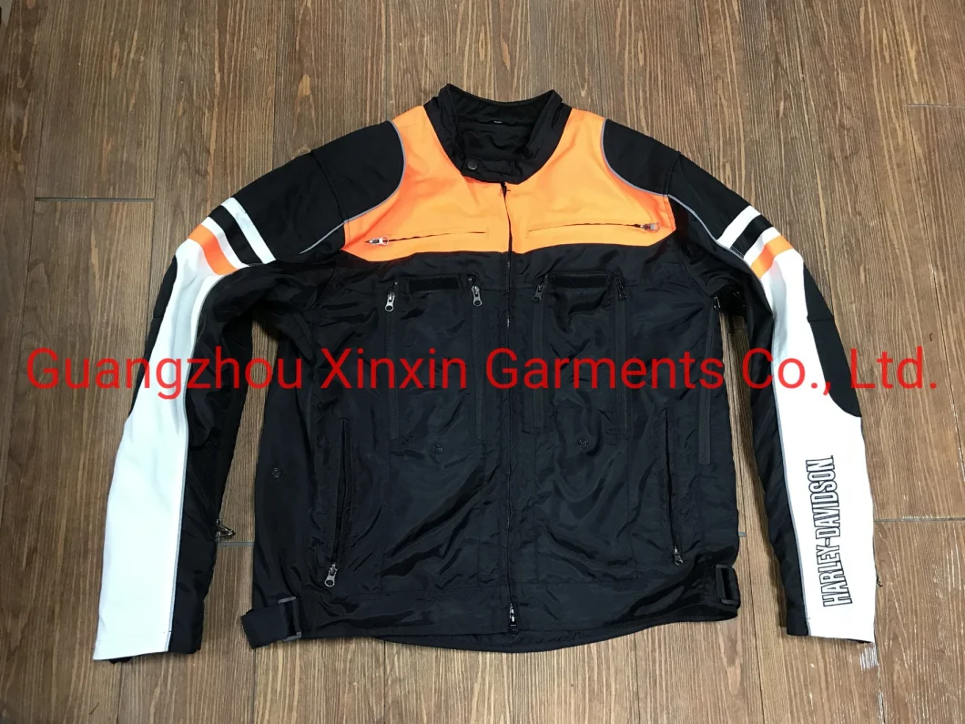 Men&prime; S Polyester Moto-Boy Protective Motorcycle Clothing for Weather Proof (W885)
