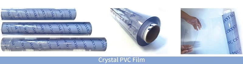 Yingyi Plastic 1mm/2mm/3mm PVC Table Cloth Super Transparent Clear Soft Glass Roll Film Sheet