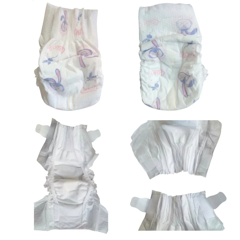 China Good Quality Ultra Thin Disposable Baby Diapers for Old Kids with Attractive Price and High Absorption Manufacturer