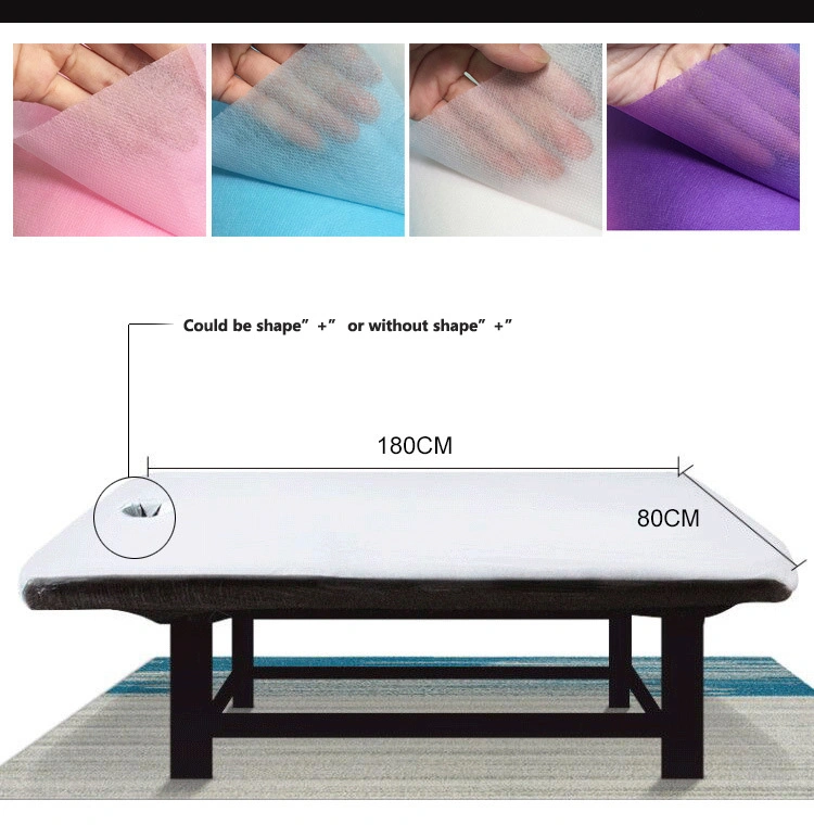 Disposable Non Woven Fabric Bed Sheet Roll for Hospital/Beauty Salon