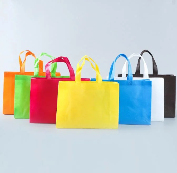 Reusable Tote Bags Travel Non-Woven Fabric Grocery Bag