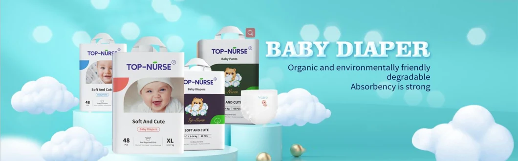 Factory Diapers in Bales, Wholesale Disposable Baby Diapers Nappies A Grade Baby Diapers Products Bulk Brand Nappies Manufacturer in China