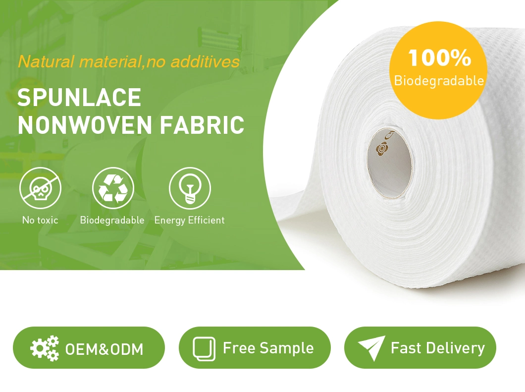 Spunlace Nonwoven Fabric for Household Kitchen Cleaning Wipes