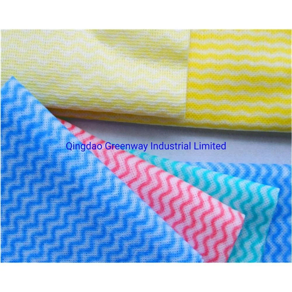 Hot Sales Spunlace Nonwoven Fabric for Household Cleaning Wipe