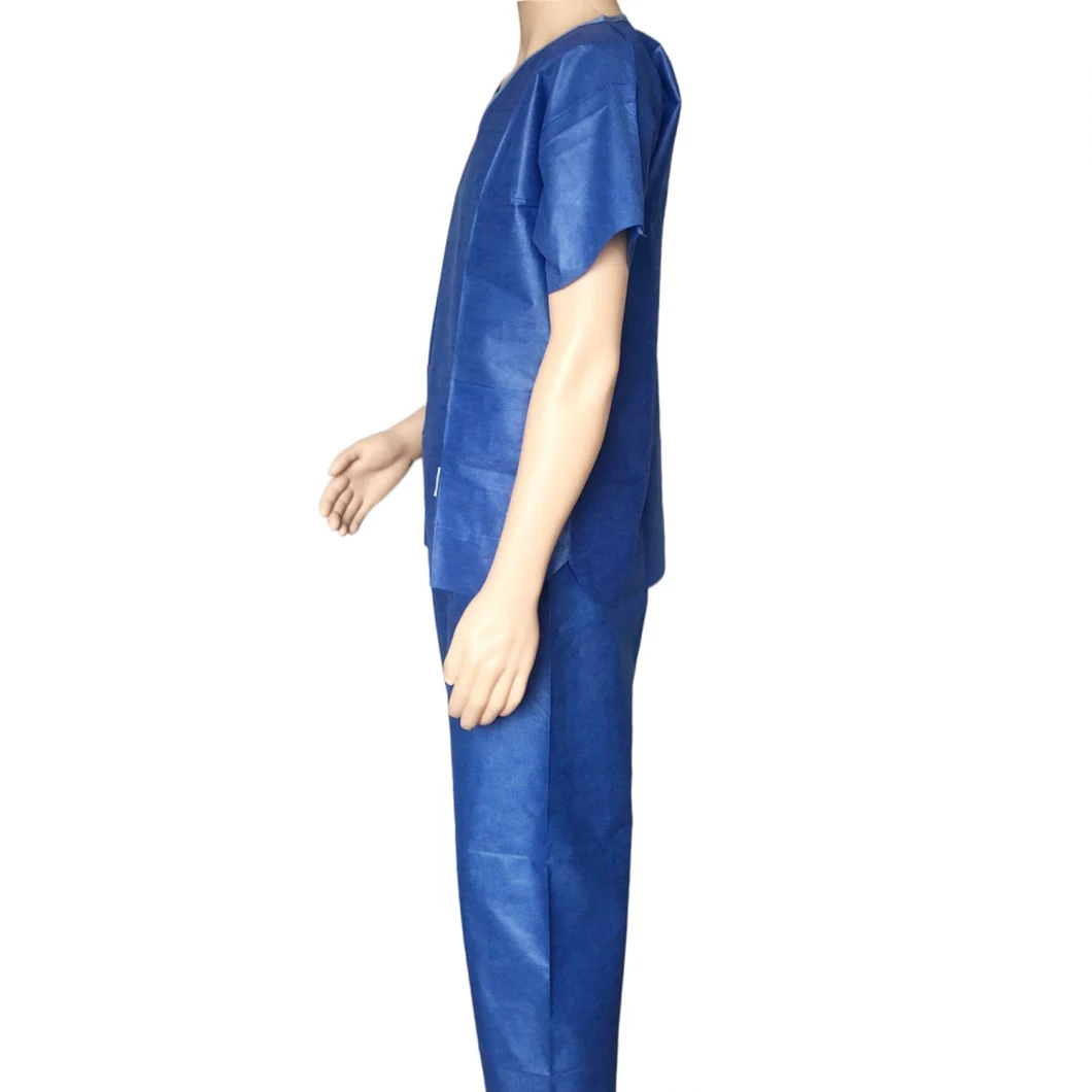 Hospital Surgical Disposable Scrub Suits Single Use