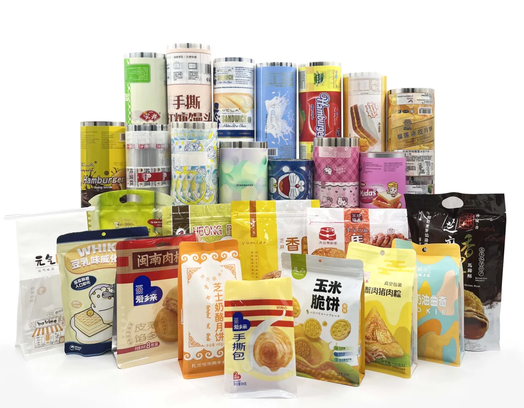 Food Packaging Plastic Stand up Pouch Ziplock Snack Chips Coffee Tea Bag