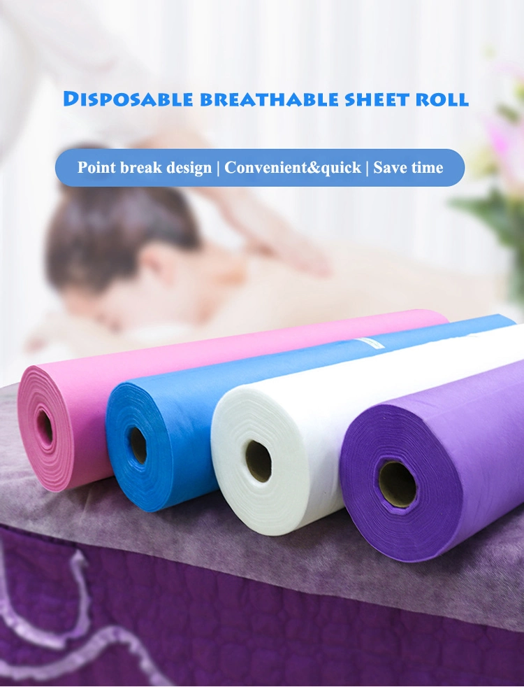 PP Disposable Bedding Non Woven Fabric Bed Sheet for Hospital