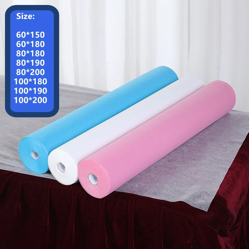 CE and FDA Approved Medical Non Woven Bedsheet Disposable Hospital Bed Sheet Roll