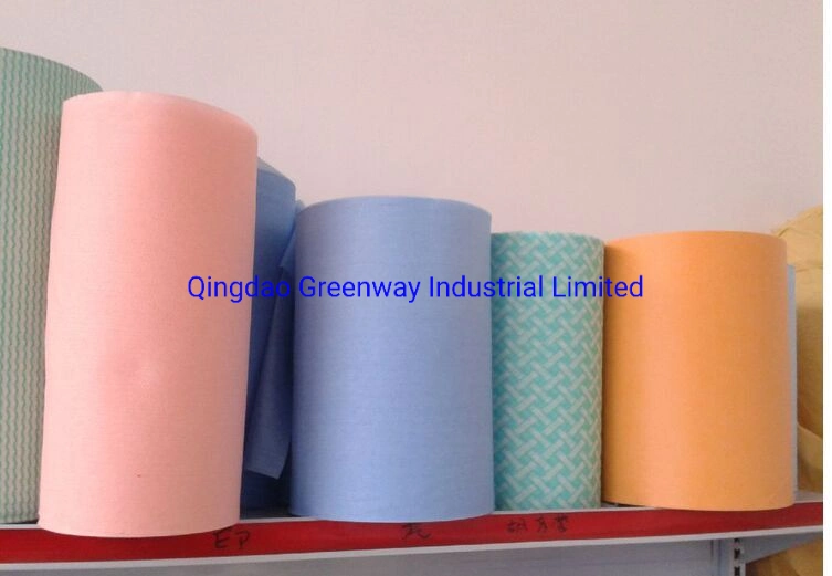 Hot Sales Spunlace Nonwoven Fabric for Household Cleaning Wipe