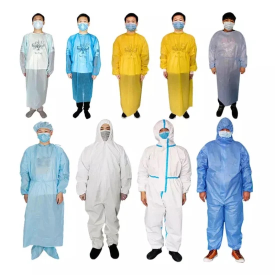 Medical Supplies Sterile Disposable Hospital Operating Surgical Wholesale Level 1 2 3 Protective Isolation Gown