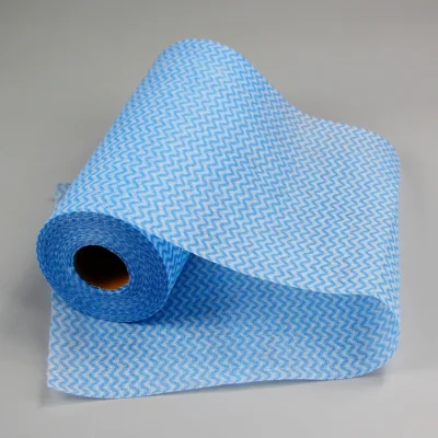 Spunlace Nonwoven Fabric for Wet Wipes Non Woven Embossed Fabric