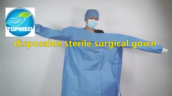 Medical Nonwoven SMS SMMS Surgical Gown, Hospital Surgeon Gowns