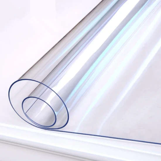 Yingyi Plastic 1mm/2mm/3mm PVC Table Cloth Super Transparent Clear Soft Glass Roll Film Sheet