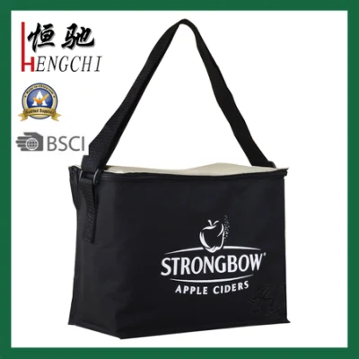 Non-Woven Shoulder Strap Cool Picnic Camping Tote Bag Ice Lunch Cooler Bag